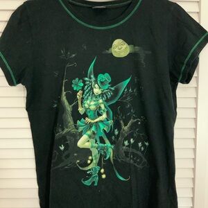 Vintage 80s truck fairies womens shirt size XXL